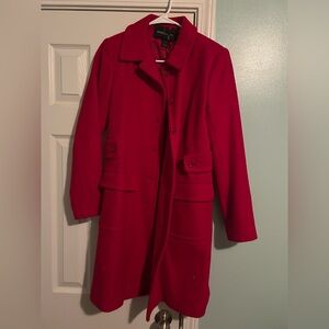 Moda Women's Red Coat